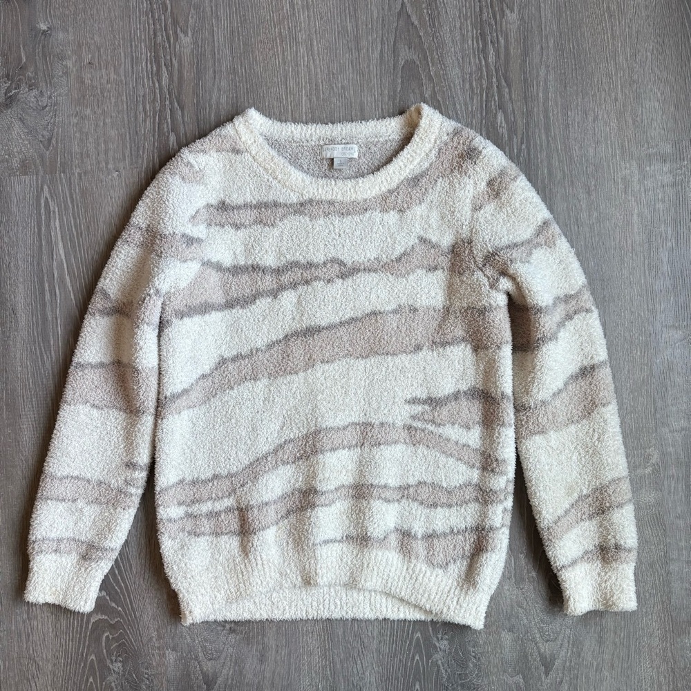 Barefoot Dreams Cozychic Seaside Crew Neck Women’s Small